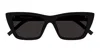 Saint Laurent Sl 276 Mica Sunglasses In Black