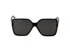 Saint Laurent Sl 232 Betty Women's  Sunglasses In Black