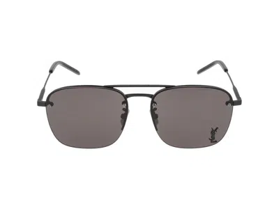 Saint Laurent Sunglasses In Black
