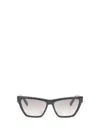 Saint Laurent Cat-eye Sunglasses In Black