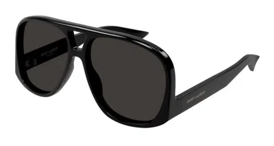 Saint Laurent Sunglasses In Black