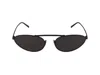 Saint Laurent Cat-eye Tinted Sunglasses In Black