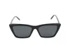 Saint Laurent Sl 737 Mica Thin Sunglasses In Black