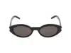 Saint Laurent Black Sl 567 Sunglasses In Black