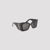 Saint Laurent Blaze Acetate Cat-eye Sunglasses In Black