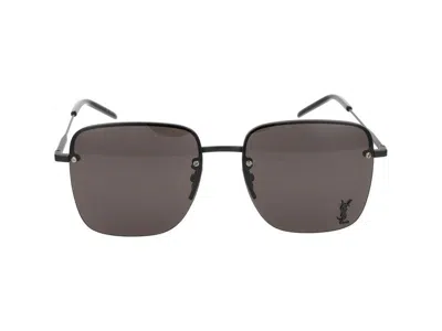 Saint Laurent Sunglasses In Brown