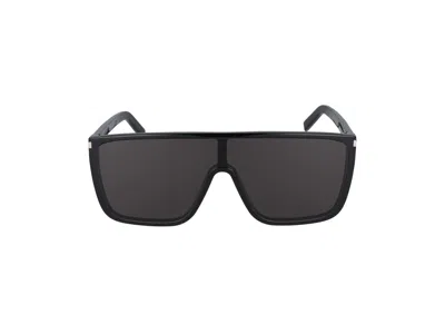 Saint Laurent Sunglasses In Grey