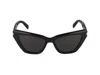 Saint Laurent Sunglasses Sl 466 In Black Black Black