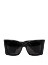 Saint Laurent Sl M119 Blaze Oversize-frame Sunglasses In Black Black Black