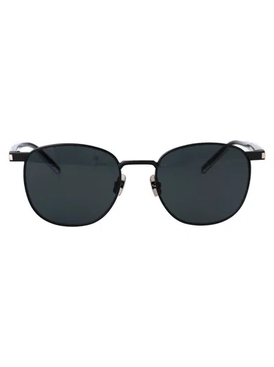 Saint Laurent Sunglasses In Black Crystal Black