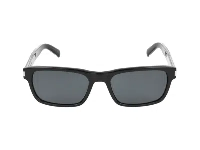 Saint Laurent Sunglasses In Black Crystal Black