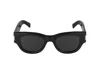 Saint Laurent Eyewear Sunglasses In Black Crystal Grey