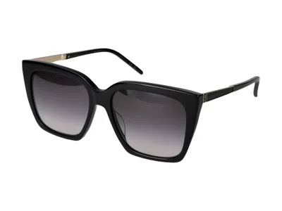 Saint Laurent Sunglasses In Black Gold Grey