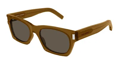 Saint Laurent Sunglasses In Brown