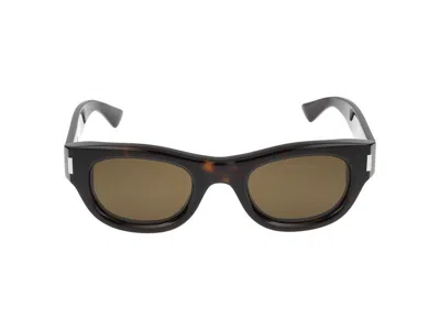 Saint Laurent Sunglasses In Brown