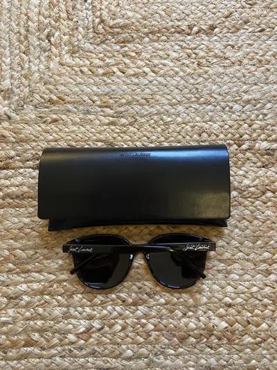 Pre-owned Saint Laurent Sunglasses In Brown