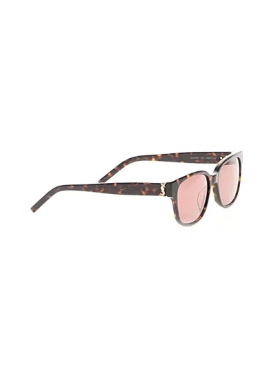 Pre-owned Saint Laurent Sunglasses In Brown