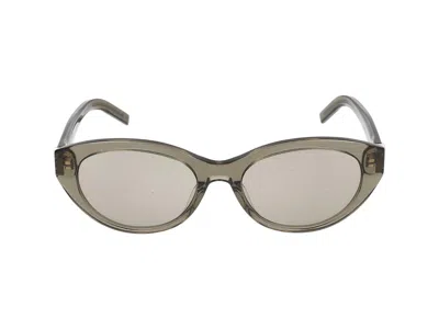 Saint Laurent Sunglasses In Brown Brown Grey
