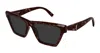 Saint Laurent Sl M103006 Havana Havana Grey In Black