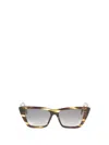 Saint Laurent Womens Brown Sl276 Mica Cat-eye Frame Acetate Sunglasses In Brown