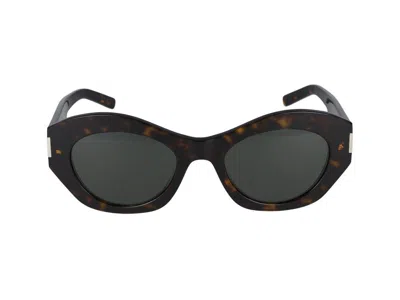 Saint Laurent Sunglasses In Gray