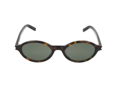 Saint Laurent Sunglasses In Brown
