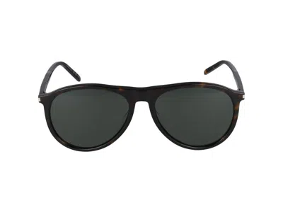 Saint Laurent Sunglasses In Brown