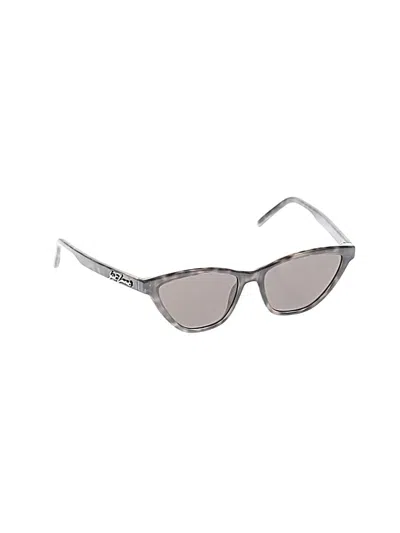 Pre-owned Saint Laurent Sunglasses In Gray