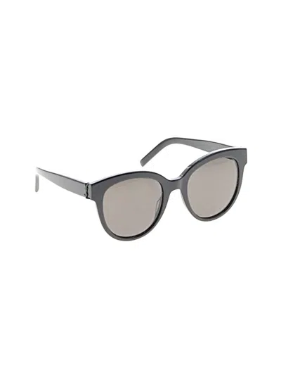 Pre-owned Saint Laurent Sunglasses In Gray