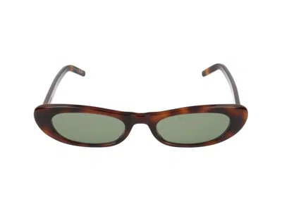 Saint Laurent Sunglasses In Brown