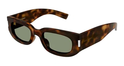 Saint Laurent Sunglasses In Brown
