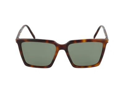 Saint Laurent Sunglasses In Brown