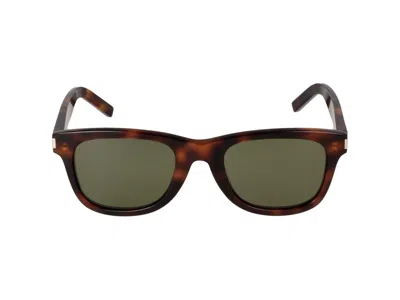 Saint Laurent Sunglasses In Havana Havana Green