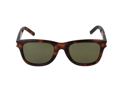 Saint Laurent Sunglasses In Havana Havana Green