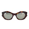 Saint Laurent Sunglasses In Havana Havana Grey