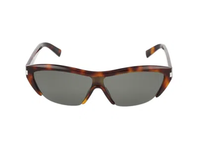Saint Laurent Sunglasses In Havana Havana Grey
