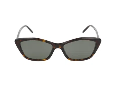 Saint Laurent Sunglasses In Havana Havana Grey