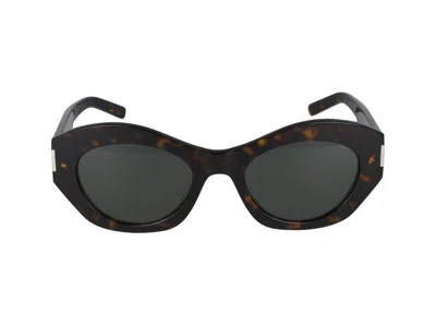 Saint Laurent Sunglasses In Havana Havana Grey