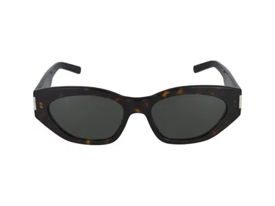 Saint Laurent Sunglasses In Havana Havana Grey