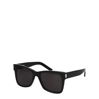 Saint Laurent Sl560 Tinted Sunglasses In Black