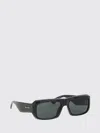 Saint Laurent Sl 869 Rectangular Sunglasses Thick Acetate Frame In Black