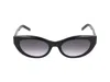 Saint Laurent Black Sl M115 Cat-eye Sunglasses In Black