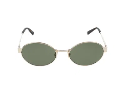 Saint Laurent Sunglasses In Green
