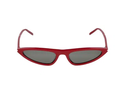 Saint Laurent Sunglasses In Red