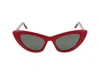 Saint Laurent Sunglasses In Red