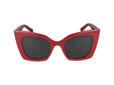Saint Laurent Sunglasses In Red