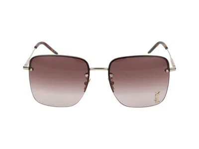 Saint Laurent Sunglasses In Black