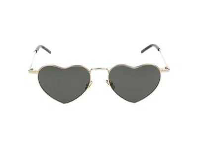 Saint Laurent Sunglasses In Gray