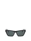 Saint Laurent Sl M103 Black Gray Crystal Sunglasses In Nero