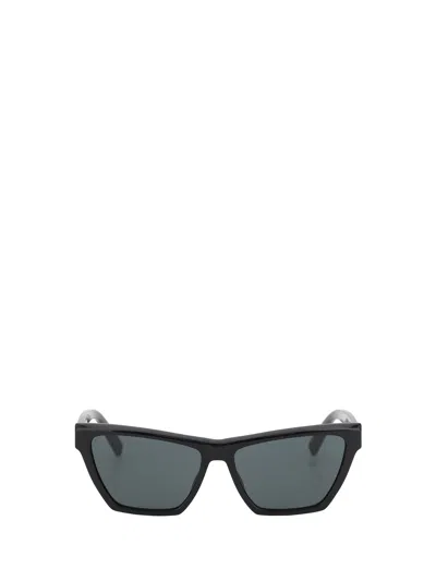 Saint Laurent Sl M103 Black Gray Crystal Sunglasses